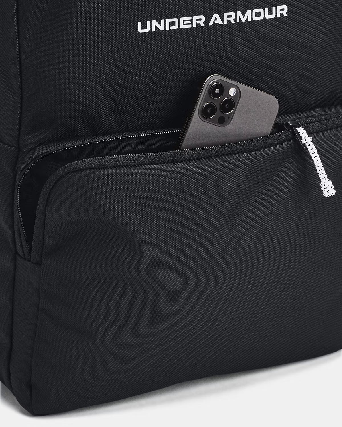 Under Armour Hustle - אנדר ארמור תיק גב בצבע שחור