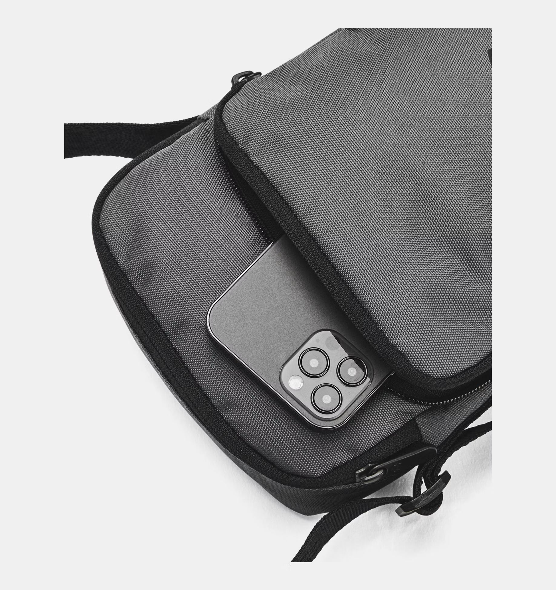 Under Armour Essential Lite תיק צד קטן אפור אנדר ארמור