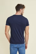 Lacoste tshirt לקוסט חולצת טישרט בצבע נייבי