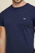 Lacoste tshirt לקוסט חולצת טישרט בצבע נייבי