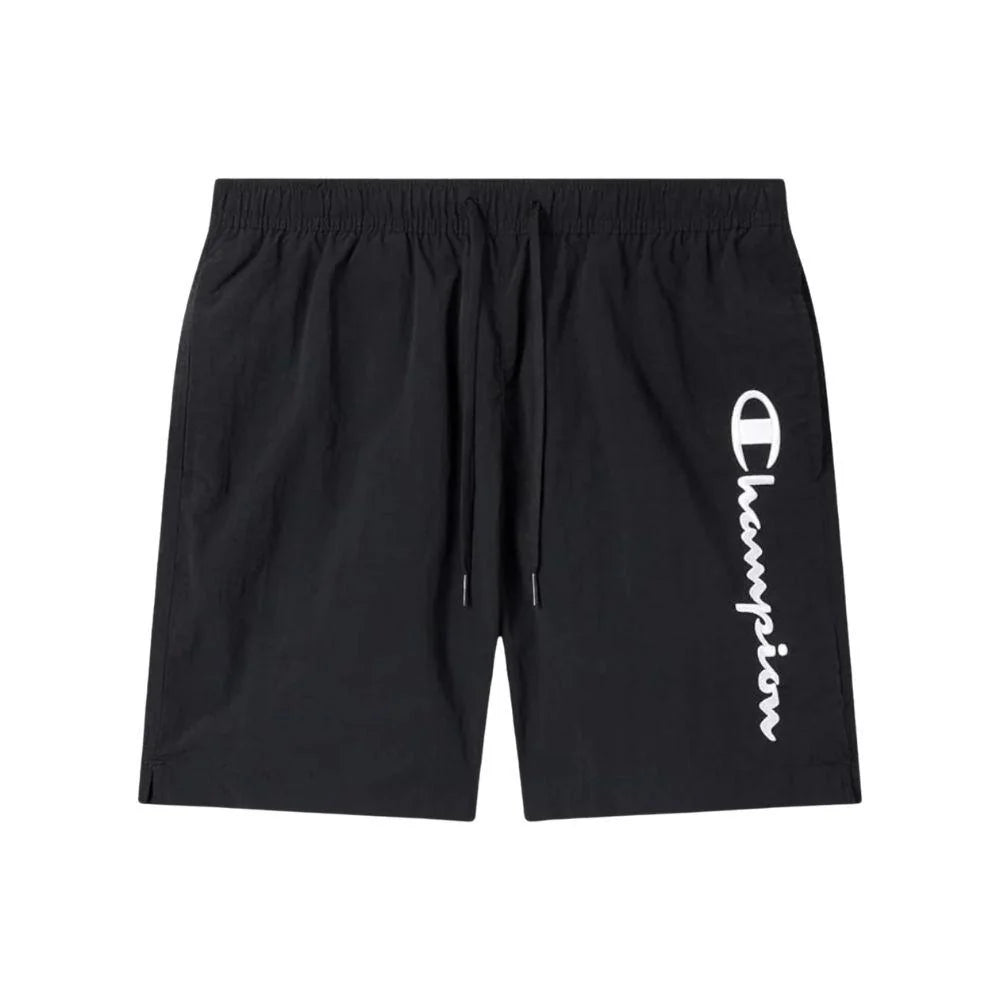 Champion Swimshort שורט בגד ים צמפיון צבע שחור