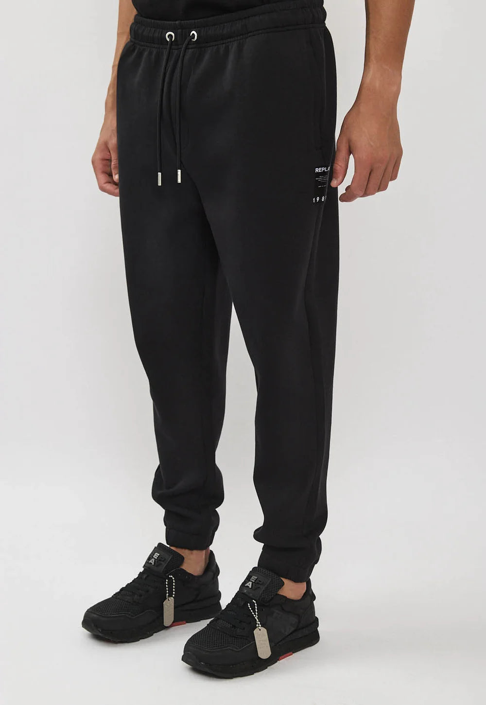 Replay INTERLOCK Pants ריפלי מכנס ארוך שחור
