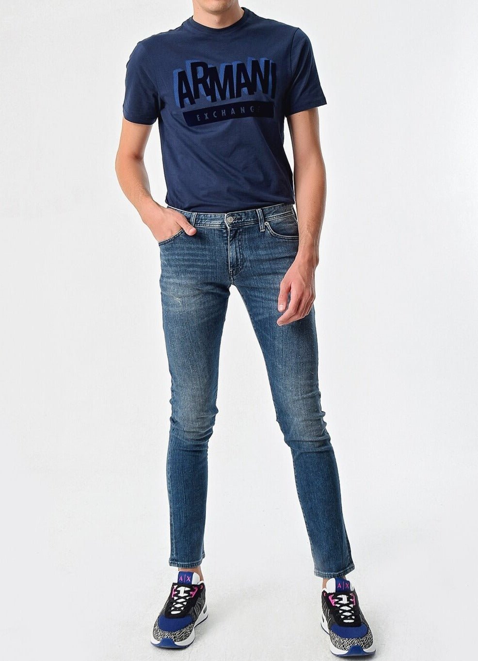 Armani Exchange J14 Jeans גינס ארמני אקסציינג - www.bbrands.co.il Armani Exchange J14 Jeans גינס ארמני אקסציינג