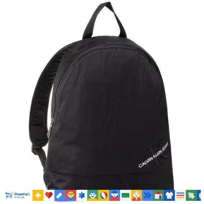 Calvin Klein Backpack תיק גב קלווין קליין בצבע שחור - www.bbrands.co.il Calvin Klein Backpack תיק גב קלווין קליין בצבע שחור