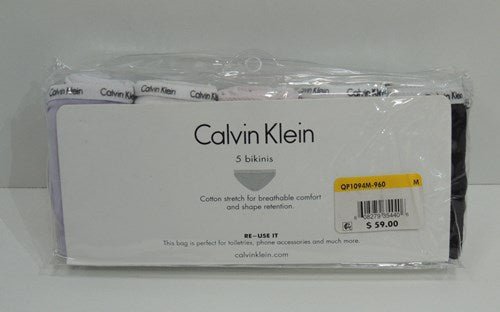 CK Calvin Klein תחתונים נשים 5יח' במראז - www.bbrands.co.il CK Calvin Klein תחתונים נשים 5יח' במראז