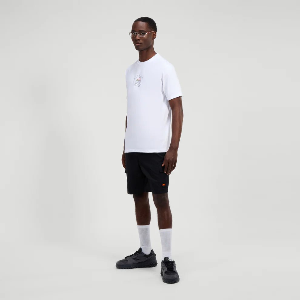 Ellesse tshirt for man אלס חולצה טישרט אוברסייז בצבע לבן לגבר - www.bbrands.co.il Ellesse tshirt for man אלס חולצה טישרט אוברסייז בצבע לבן לגבר