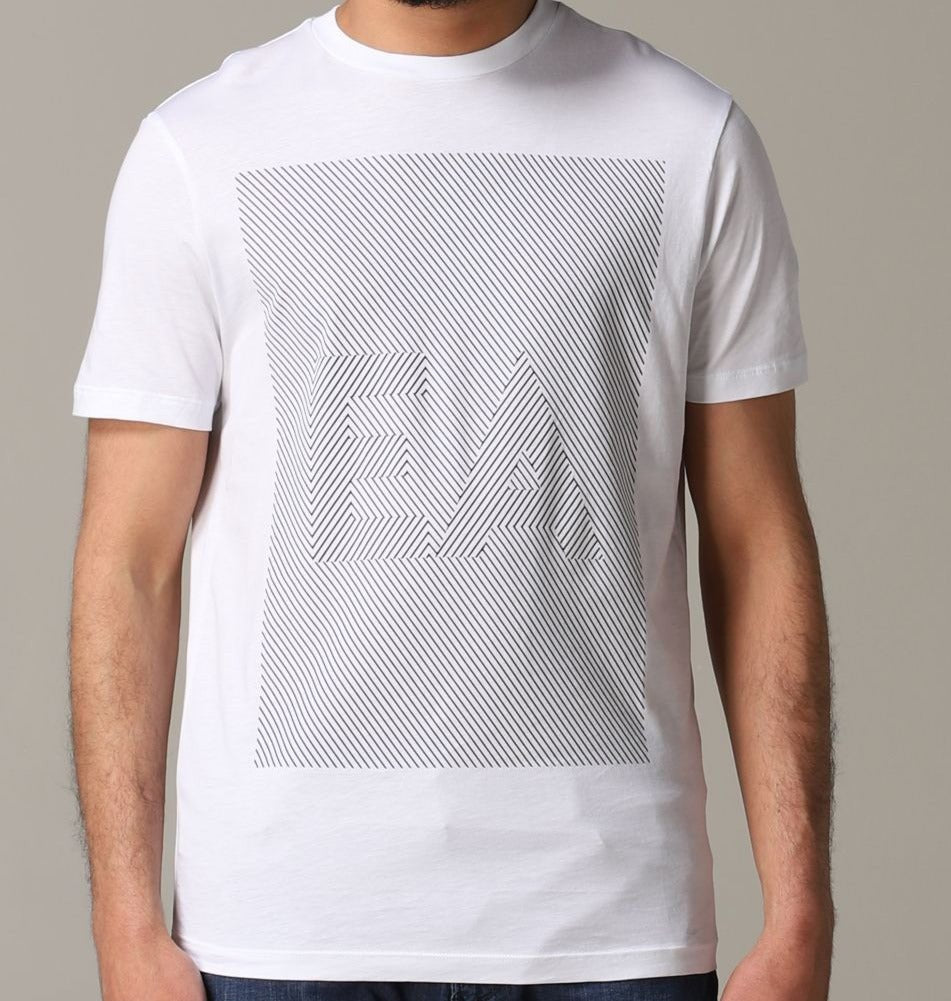 Emporio Armani Tshirt אמפוריו ארמני טישרט מהפנט לגבר לוגו במרכז החולצה - www.bbrands.co.il Emporio Armani Tshirt אמפוריו ארמני טישרט מהפנט לגבר לוגו במרכז החולצה