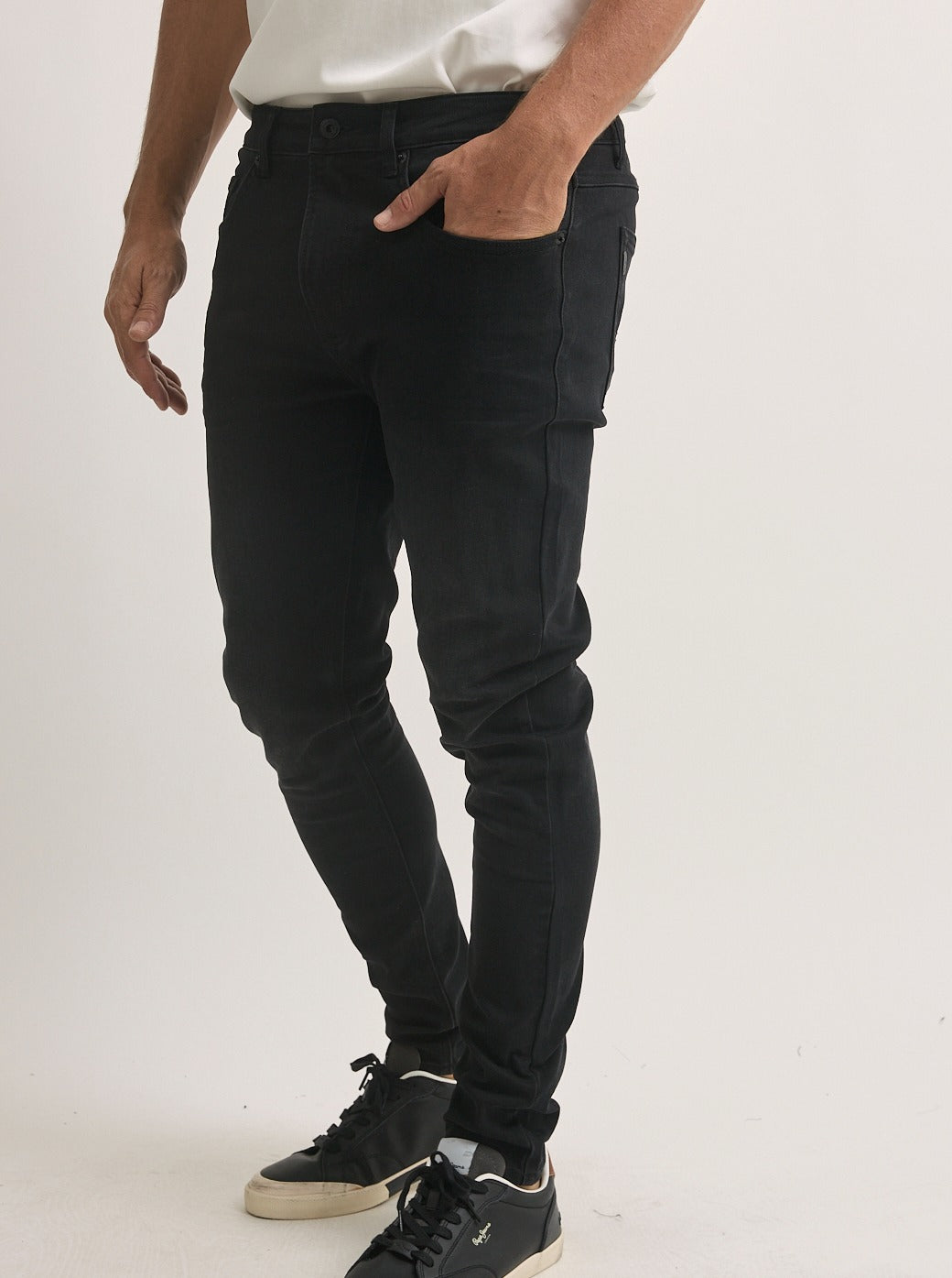 PepeJeans SKiNNY Jeans גינס סקיני פפה ג'ינס בצבע שחור