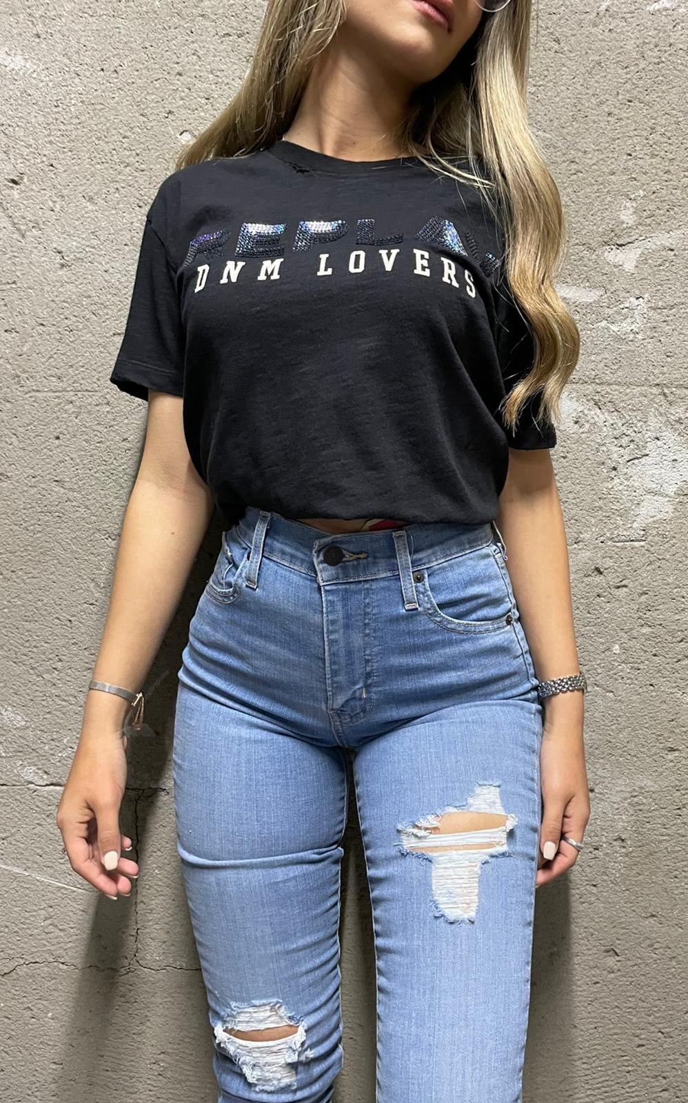 Replay Women Tshirt טישרט ריפליי לנשים - www.bbrands.co.il Replay Women Tshirt טישרט ריפליי לנשים