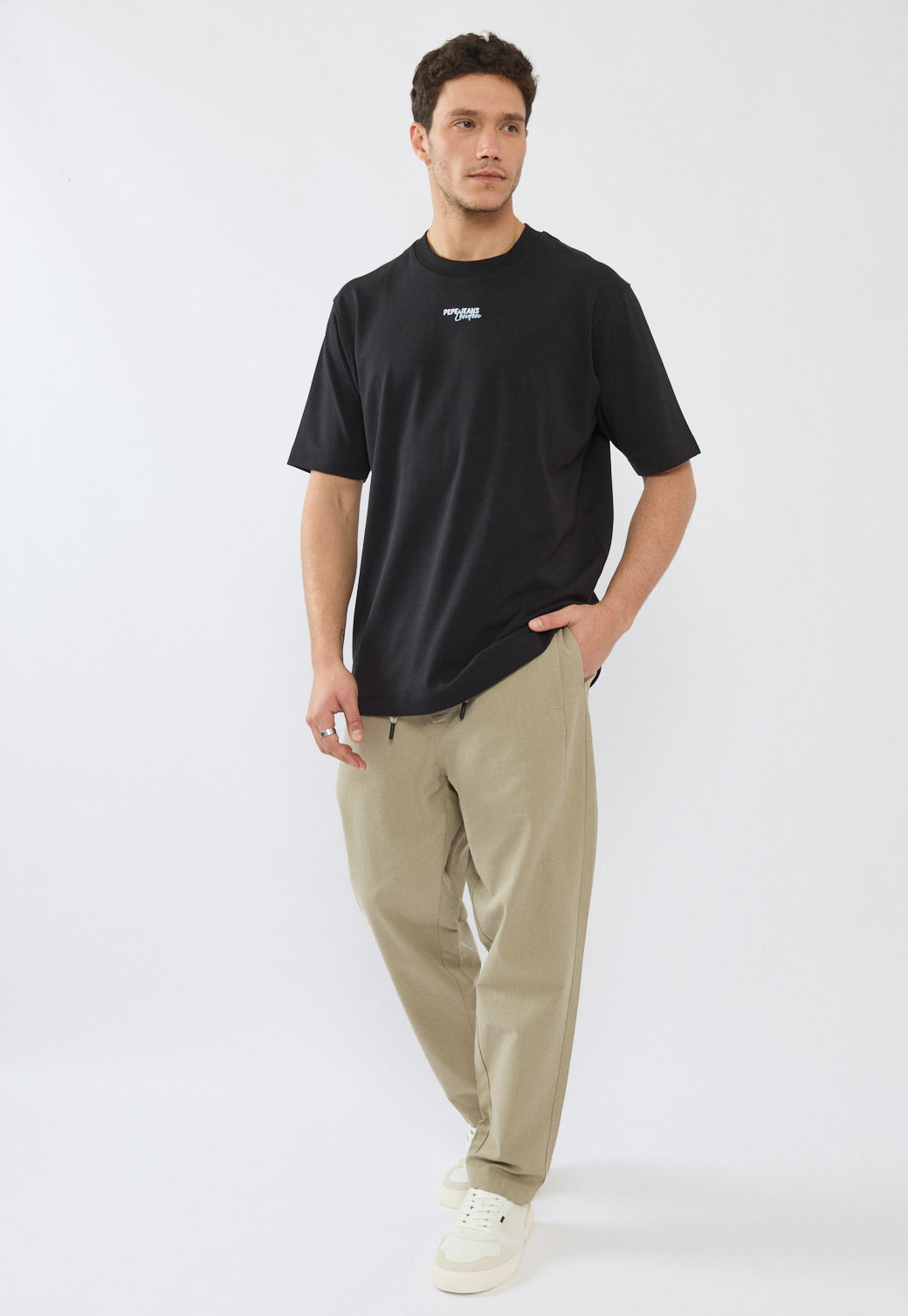 PepeJeans Tshirt פפה ג'ינס חולצה לוגו בחזית