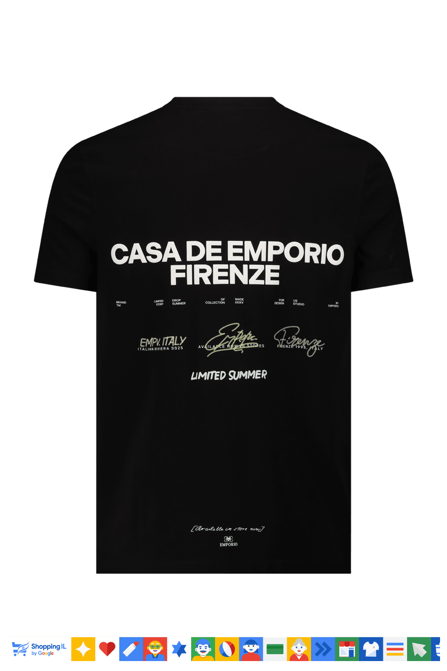 Emporio Valentini tshirt tshirt טישרט ריפליי לגבר