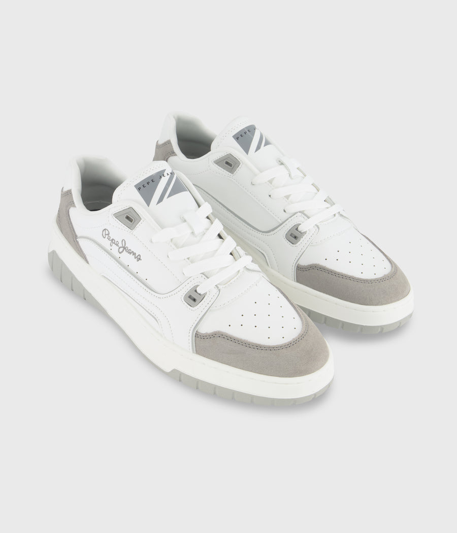 Pepe Jeans Sneakers סניקרס נעלי פפה גינס בצבע לבן/אפור