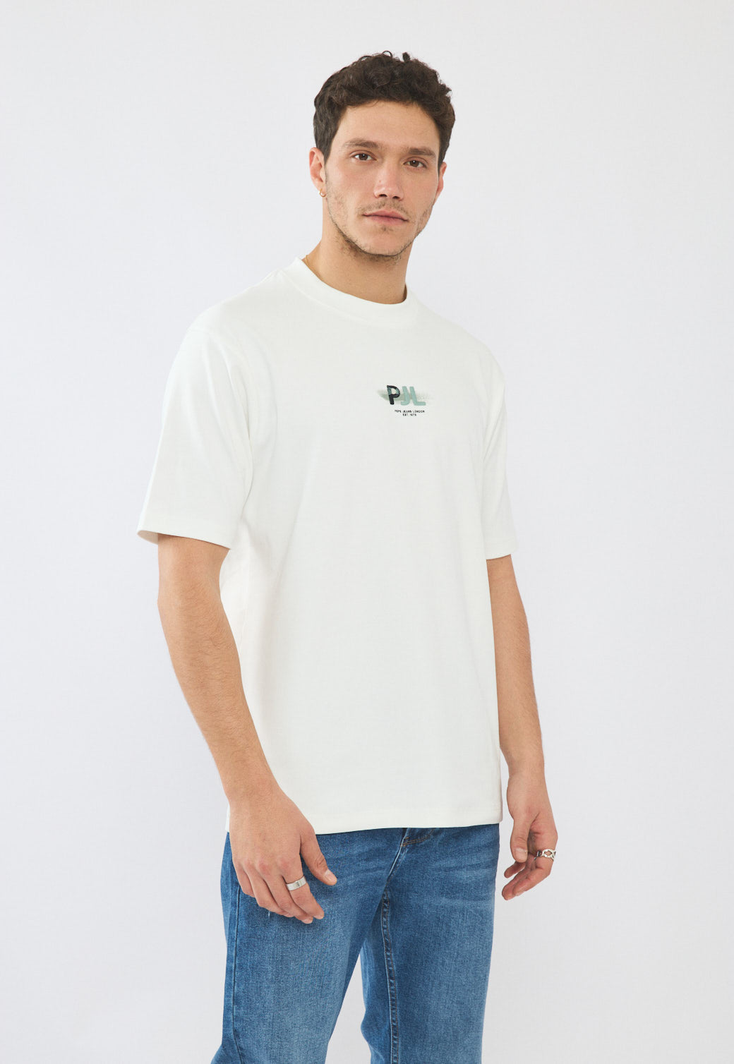 PepeJeans Tshirt פפה ג'ינס חולצה לוגו בחזית