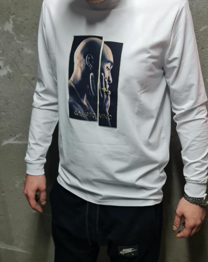 Roberto VinoMilano Tshirt רוברטו וינו שרוול ארוך - www.bbrands.co.il Roberto VinoMilano Tshirt רוברטו וינו שרוול ארוך