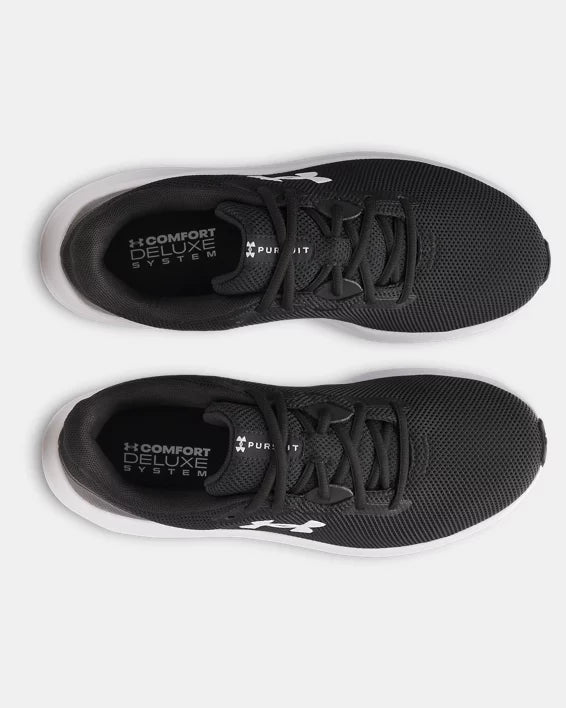 Under Armour Pursuit 4 נעלי ריצה אנדר ארמור בצבע שחור - www.bbrands.co.il Under Armour Pursuit 4 נעלי ריצה אנדר ארמור בצבע שחור