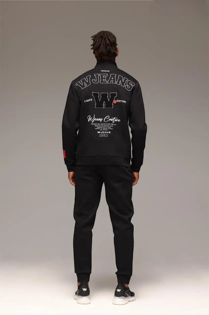 Wjeans tracksuit for man Limited Edition חליפה אופנה דבליו ג'ינס בצבע שחור לגבר - www.bbrands.co.il Wjeans tracksuit for man Limited Edition חליפה אופנה דבליו ג'ינס בצבע שחור לגבר