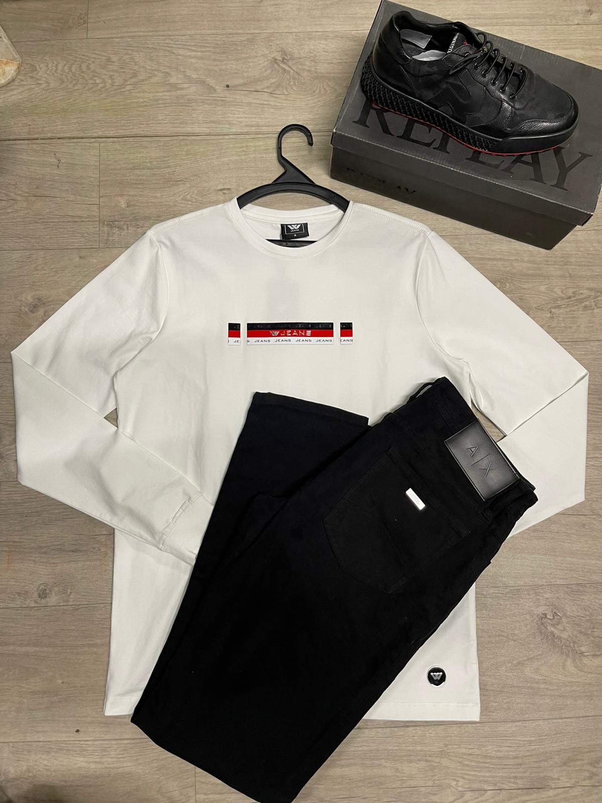 Wjeans tshirt for men דבליו גינס חולצת טישרט - www.bbrands.co.il Wjeans tshirt for men דבליו גינס חולצת טישרט