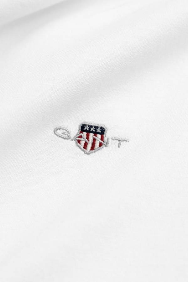 Gant tshirt גאנט חולצת טישרט בצבע שחור ולבן