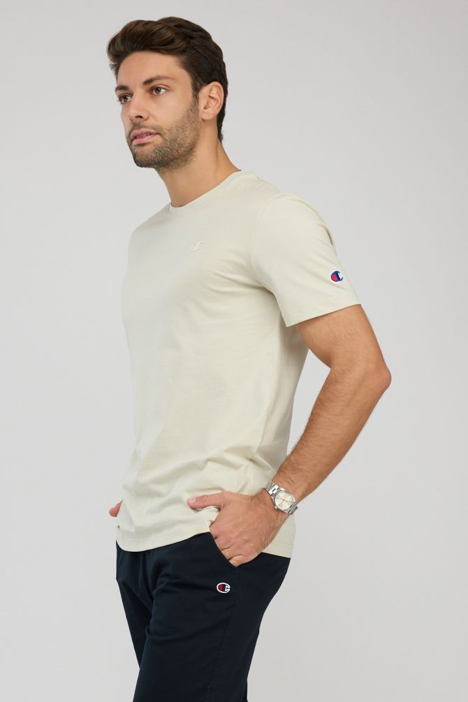 Champion Tshirt חולצת טישרט צמפיון בצבע בז'