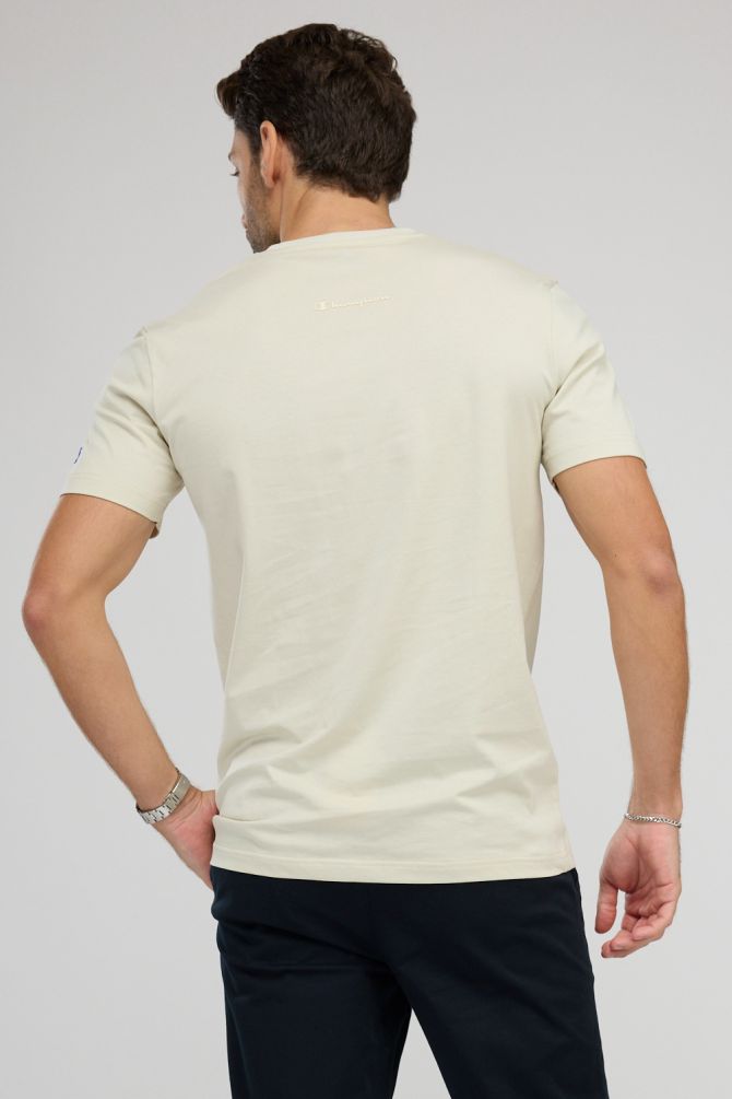 Champion Tshirt חולצת טישרט צמפיון בצבע בז'