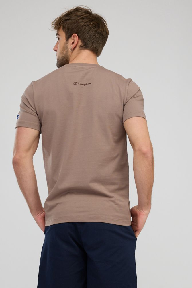 Champion Tshirt חולצת טישרט צמפיון בצבע מוקה