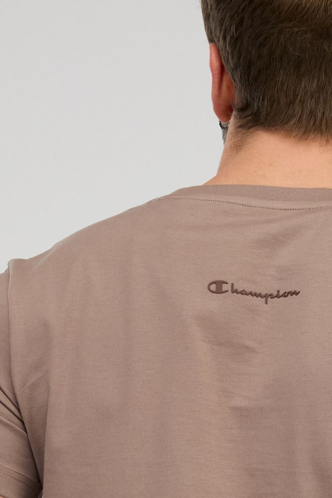 Champion Tshirt חולצת טישרט צמפיון בצבע מוקה