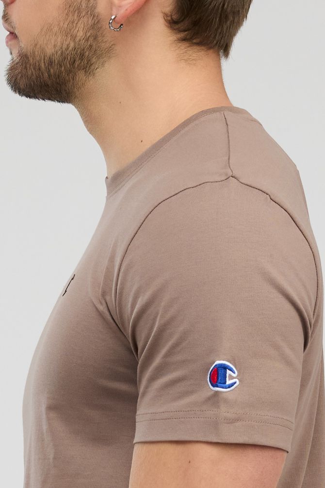Champion Tshirt חולצת טישרט צמפיון בצבע מוקה