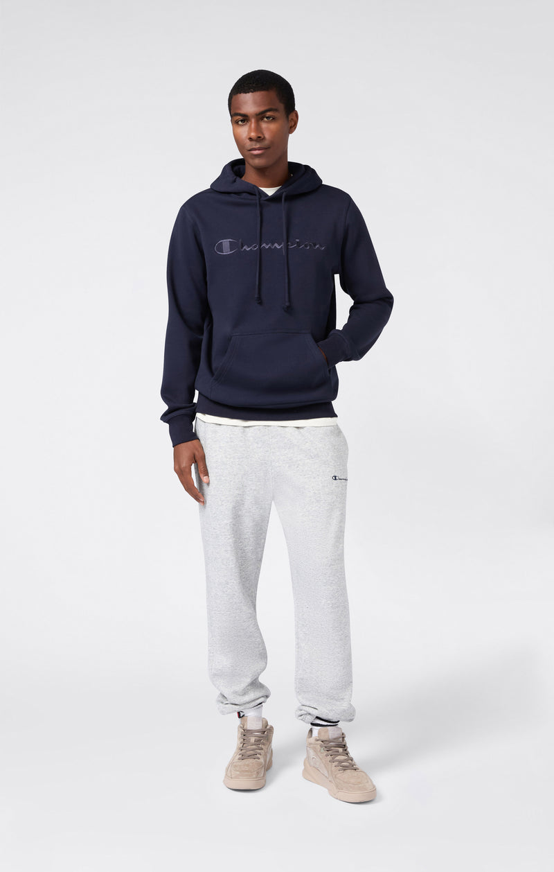Champion Hoodie קפוצ'ון צ'מפיון בצבע כחול נייבי