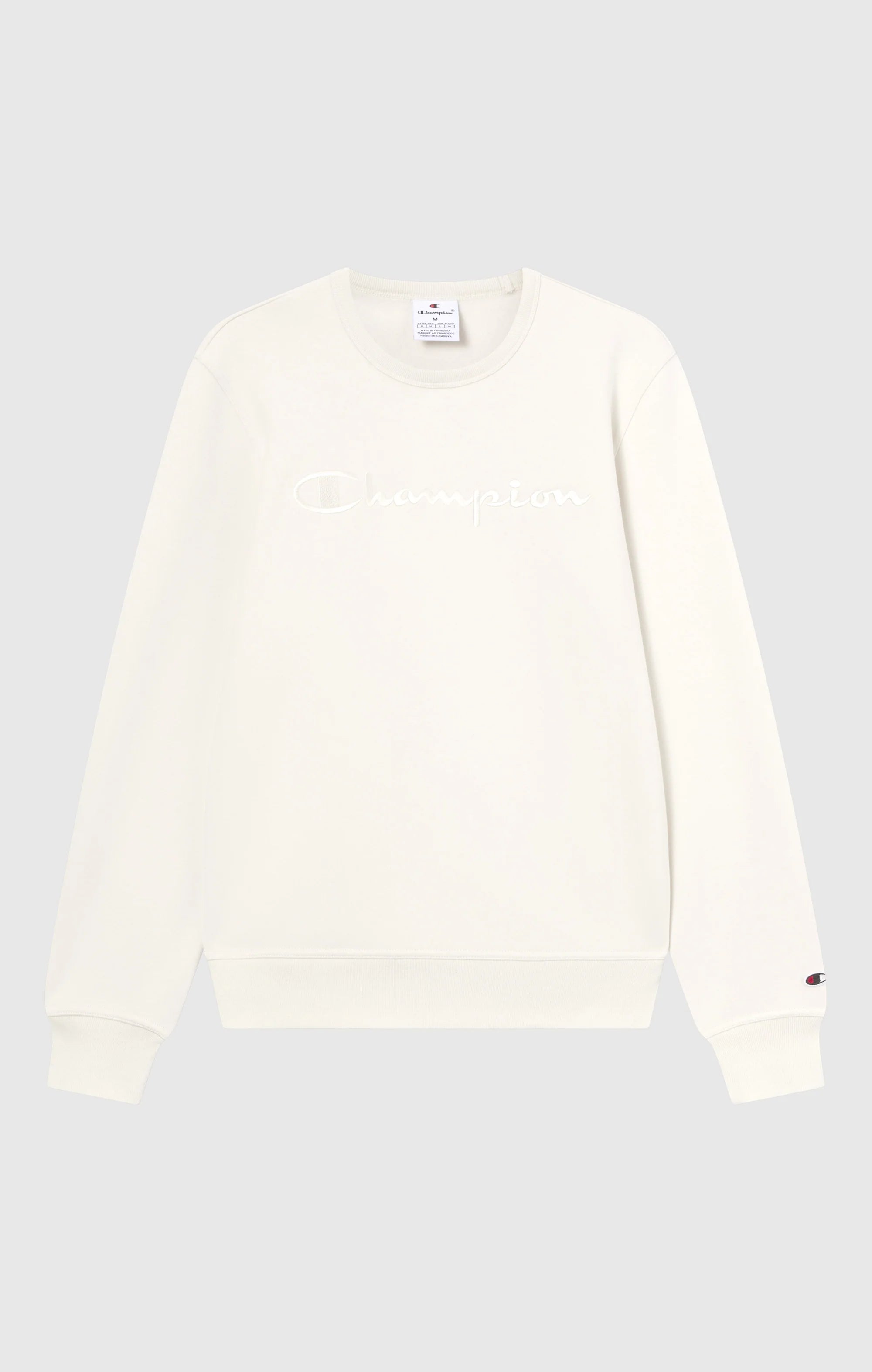 Champion footer פוטר צ'מפיון בצבע קרם