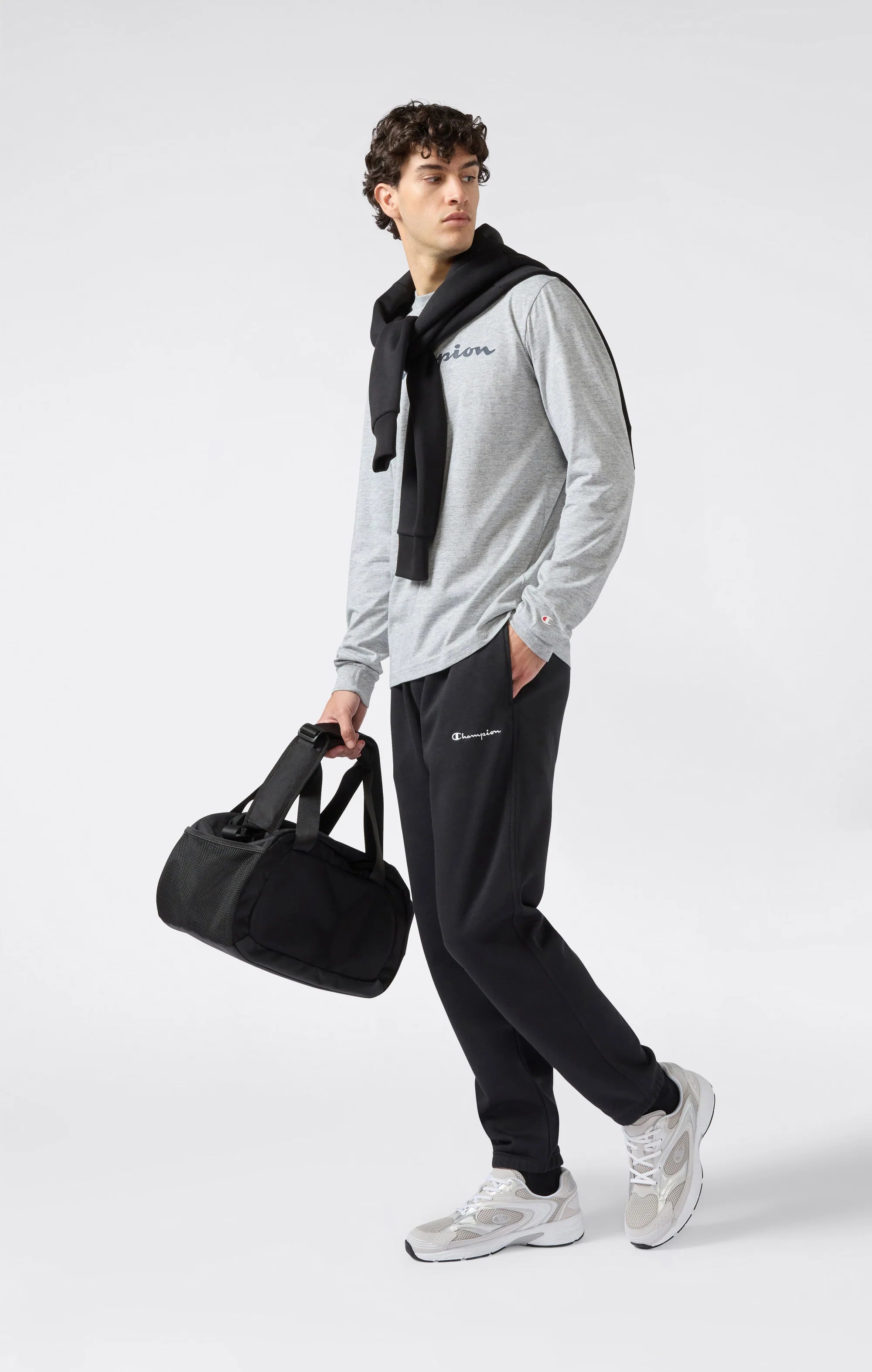 Champiom Jogger צ'מפיון מכנס בצבע שחור