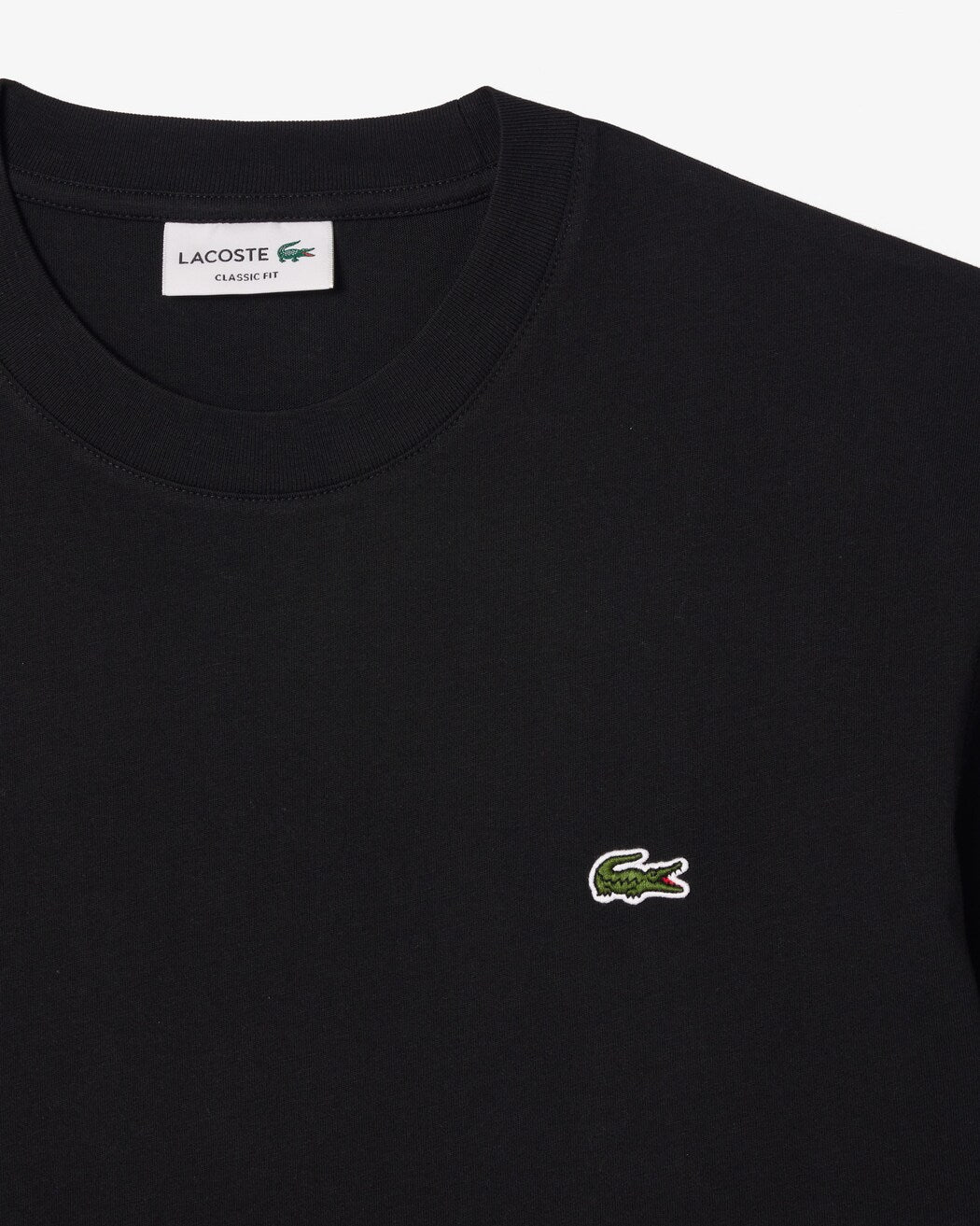 Lacoste tshirt לקוסט חולצת טישרט בצבע שחור