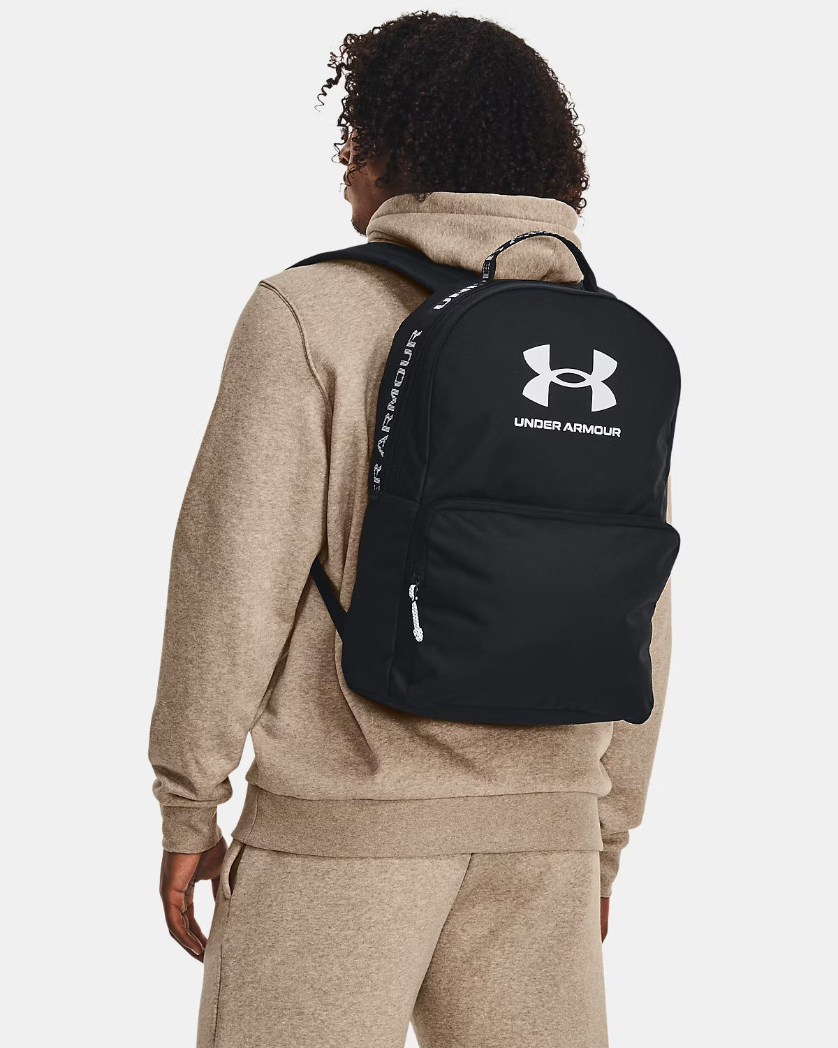 Under Armour Hustle - אנדר ארמור תיק גב בצבע שחור