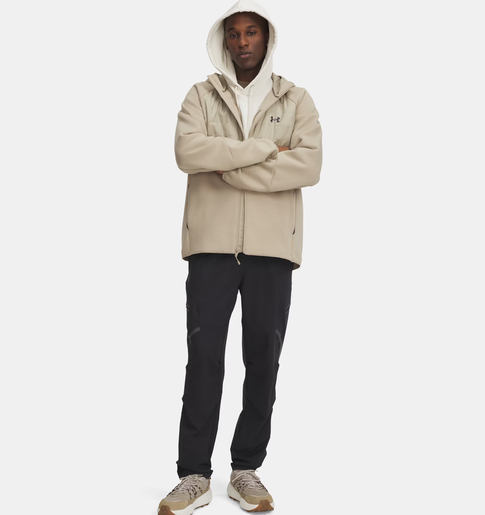 Under Armour Unstoppable Cargo Pant אנדר ארמור דגמח בצבע שחור