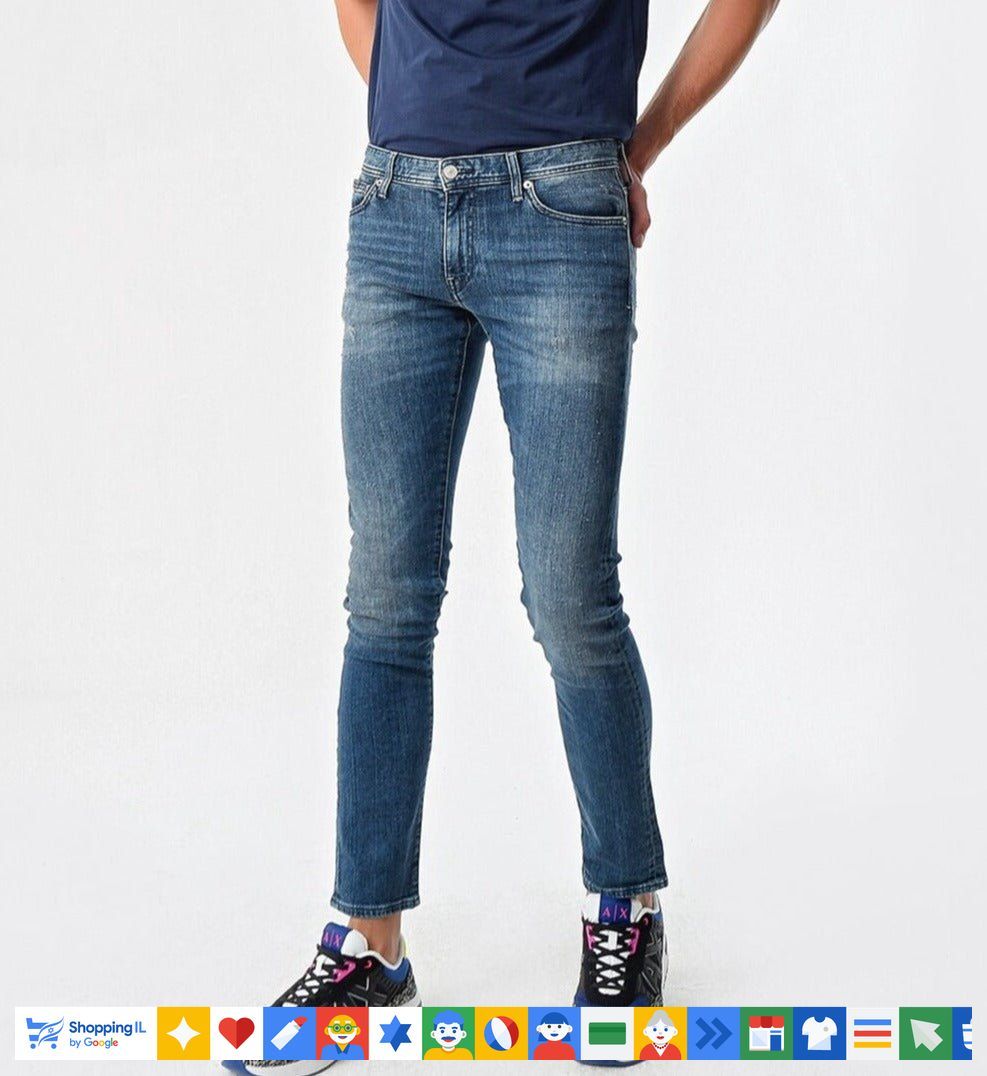 Armani Exchange J14 Jeans גינס ארמני אקסציינג - www.bbrands.co.il Armani Exchange J14 Jeans גינס ארמני אקסציינג