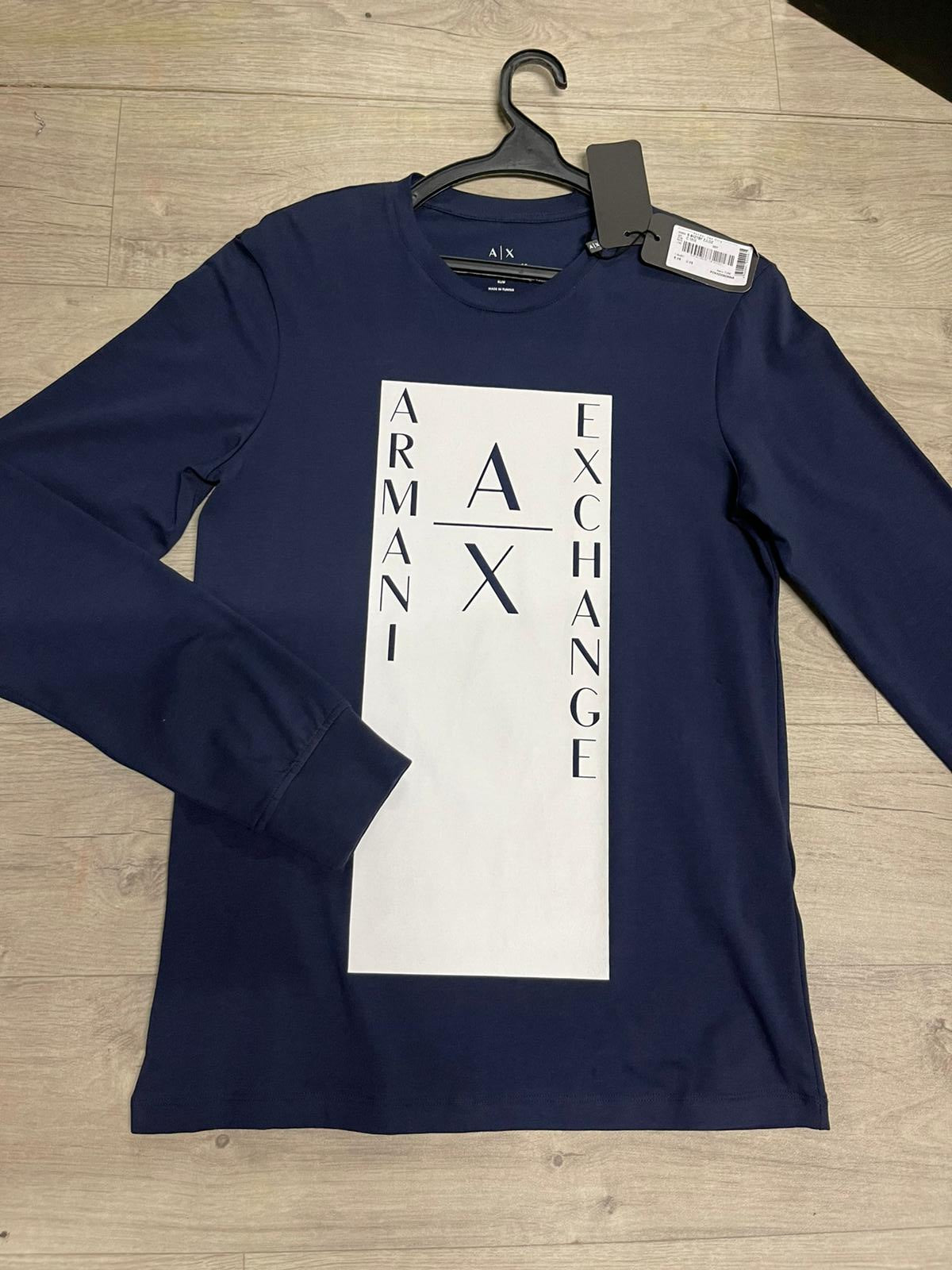 Armani exchange tshirt חולצת שרוול ארוך ארמני אקסצ'ינג - www.bbrands.co.il Armani exchange tshirt חולצת שרוול ארוך ארמני אקסצ'ינג