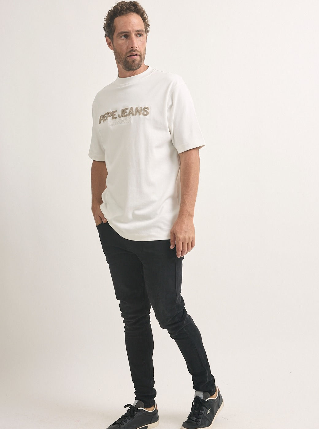 PepeJeans SKiNNY Jeans גינס סקיני פפה ג'ינס בצבע שחור