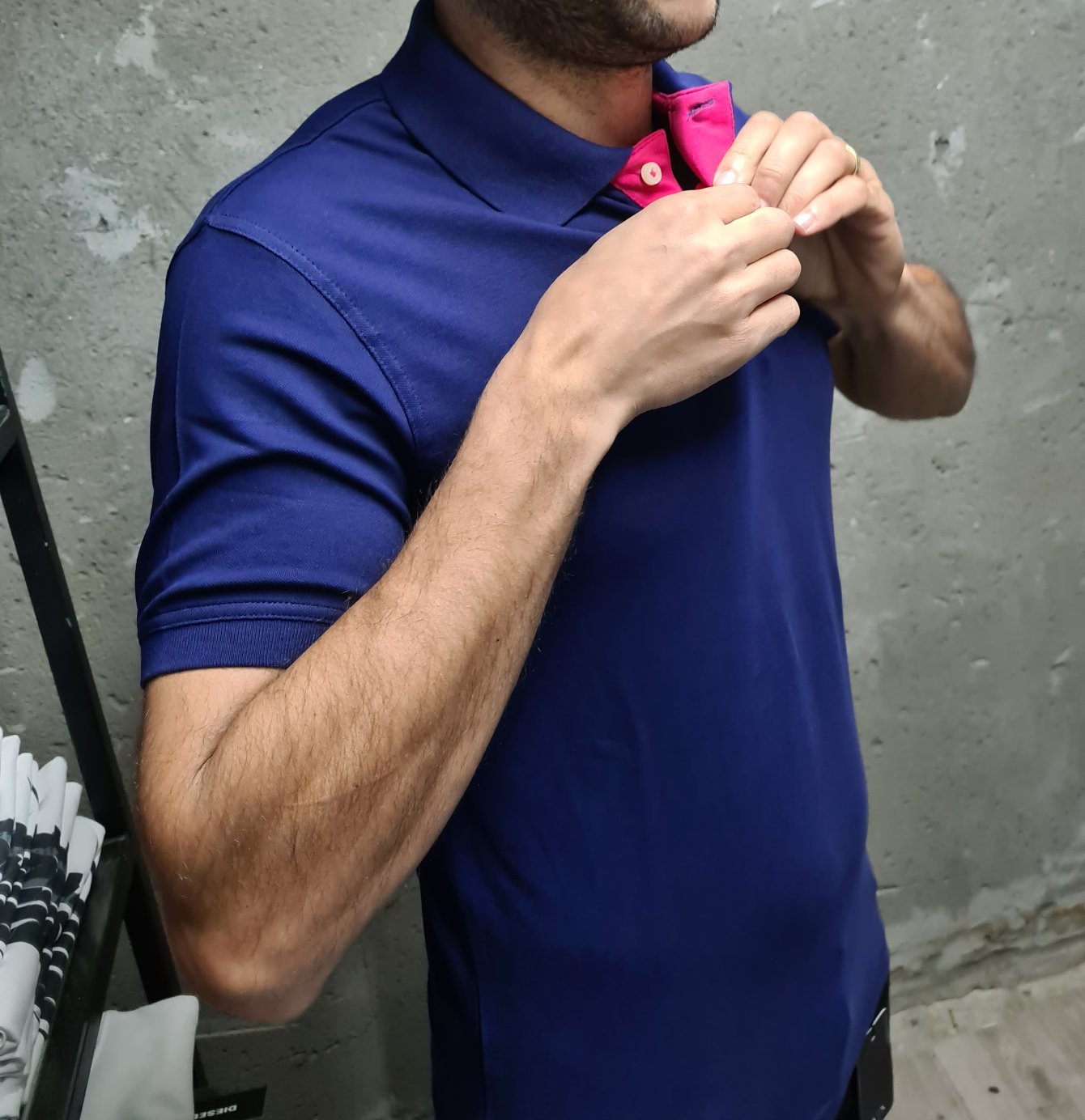 Gant TshirtPolo גאנט חולצת צווארון צבע כחול - www.bbrands.co.il Gant TshirtPolo גאנט חולצת צווארון צבע כחול