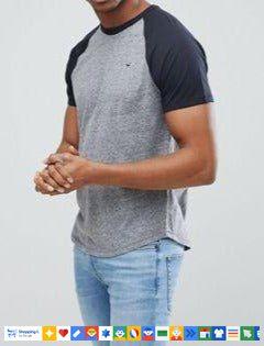 Hollister Baseball tee הוליסטר בייסבול טישרט - www.bbrands.co.il Hollister Baseball tee הוליסטר בייסבול טישרט