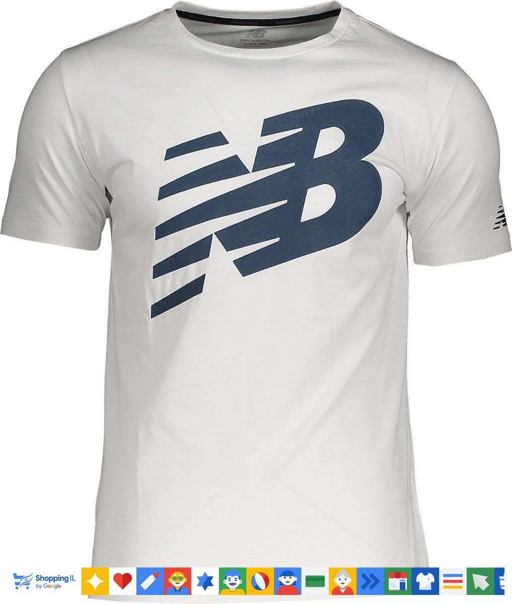 New Balance tshirt ניו בלאנס טישרט לגבר - www.bbrands.co.il New Balance tshirt ניו בלאנס טישרט לגבר