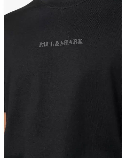 Paul&Shark tshirt חולצה פול שארק טישרט בצבע שחור - www.bbrands.co.il Paul&Shark tshirt חולצה פול שארק טישרט בצבע שחור