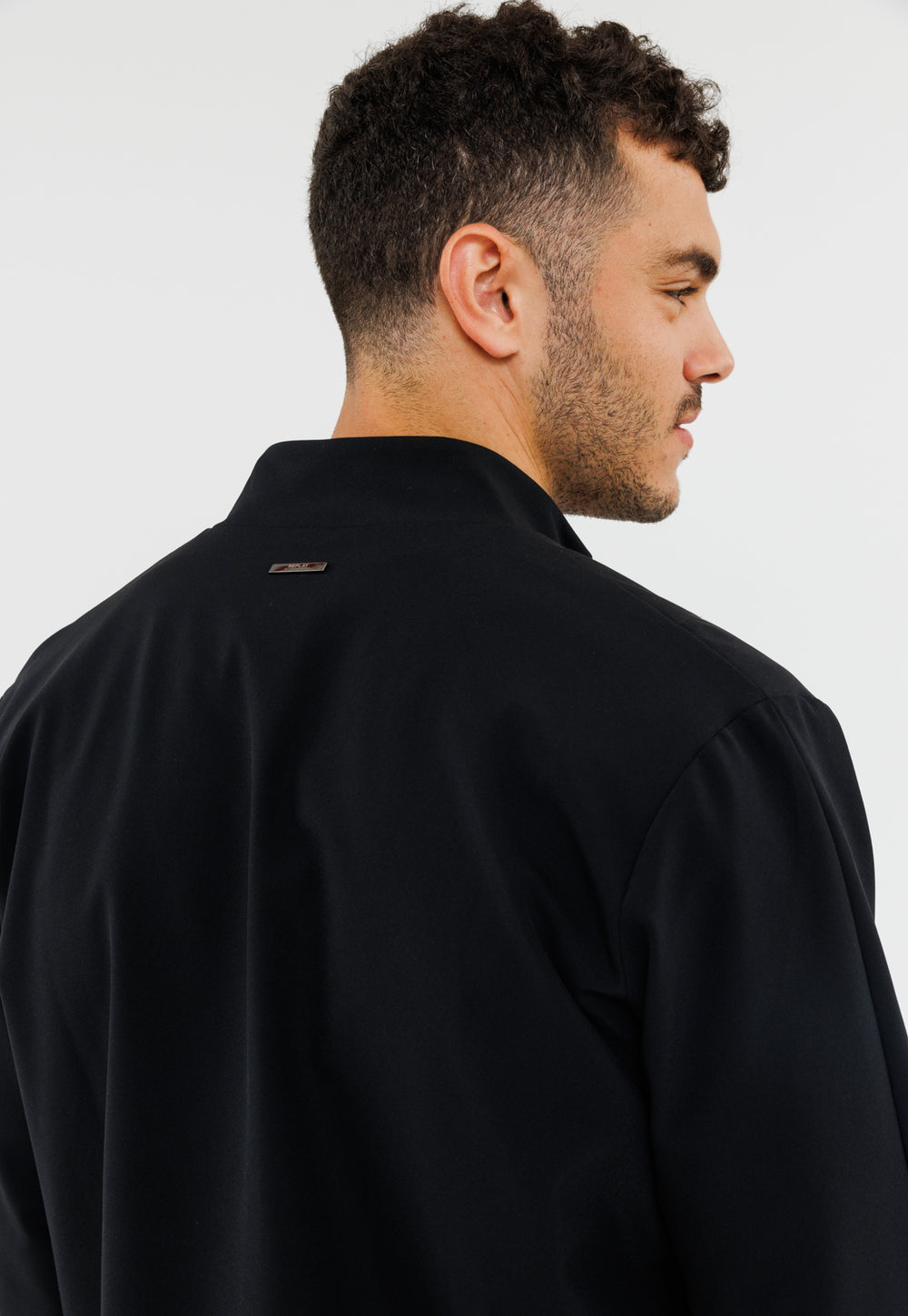 Replay coat ריפלי מעיל פוף מרופד בצבע שחור