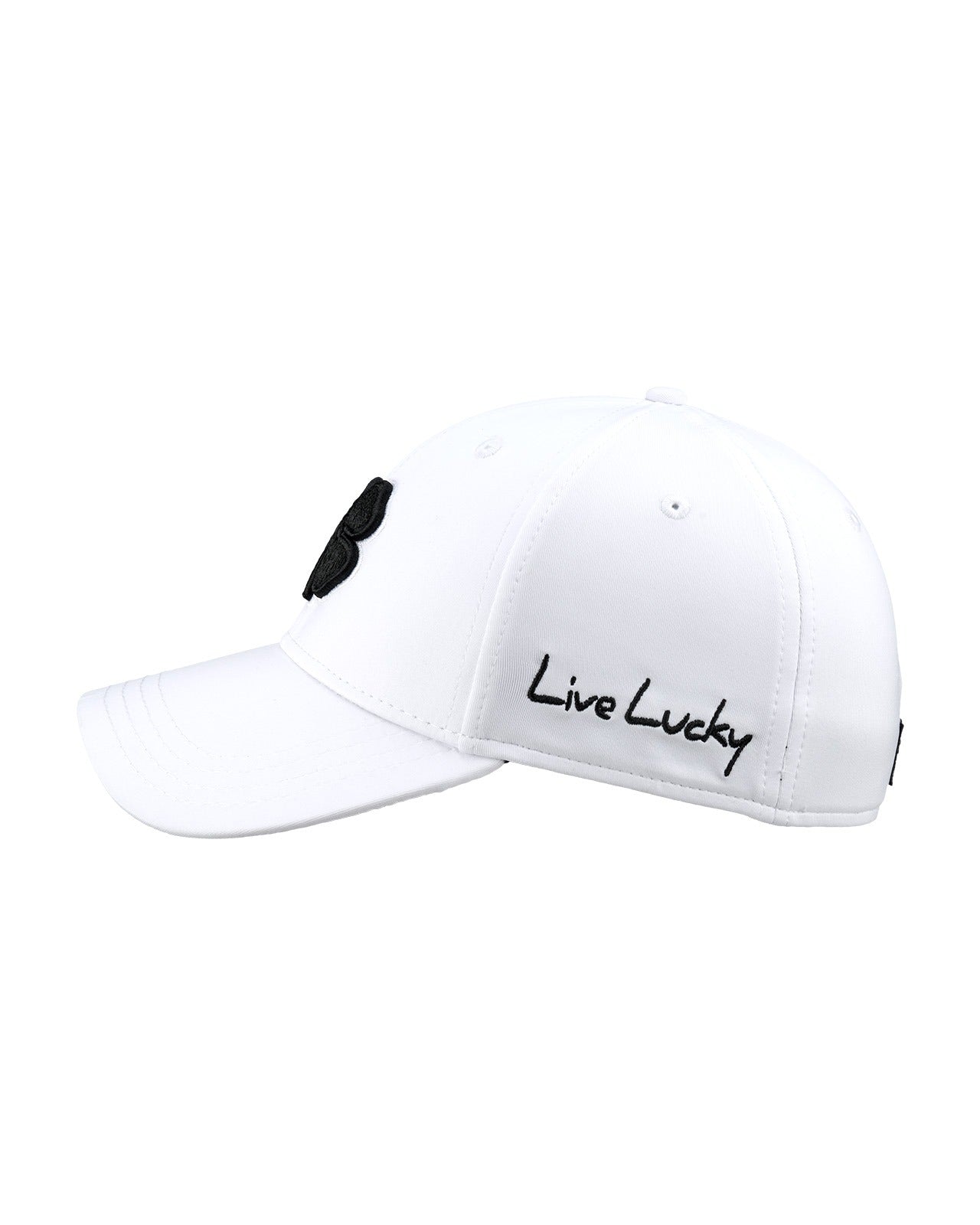 Black • Clover Cap  כובע בלאק קלובר בצבע לבן