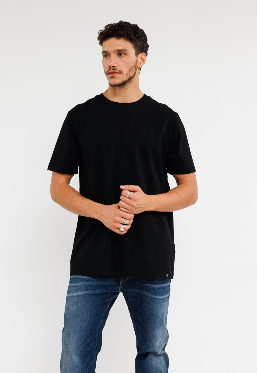 Replay tshirt טישרט ריפליי שחורה לגבר