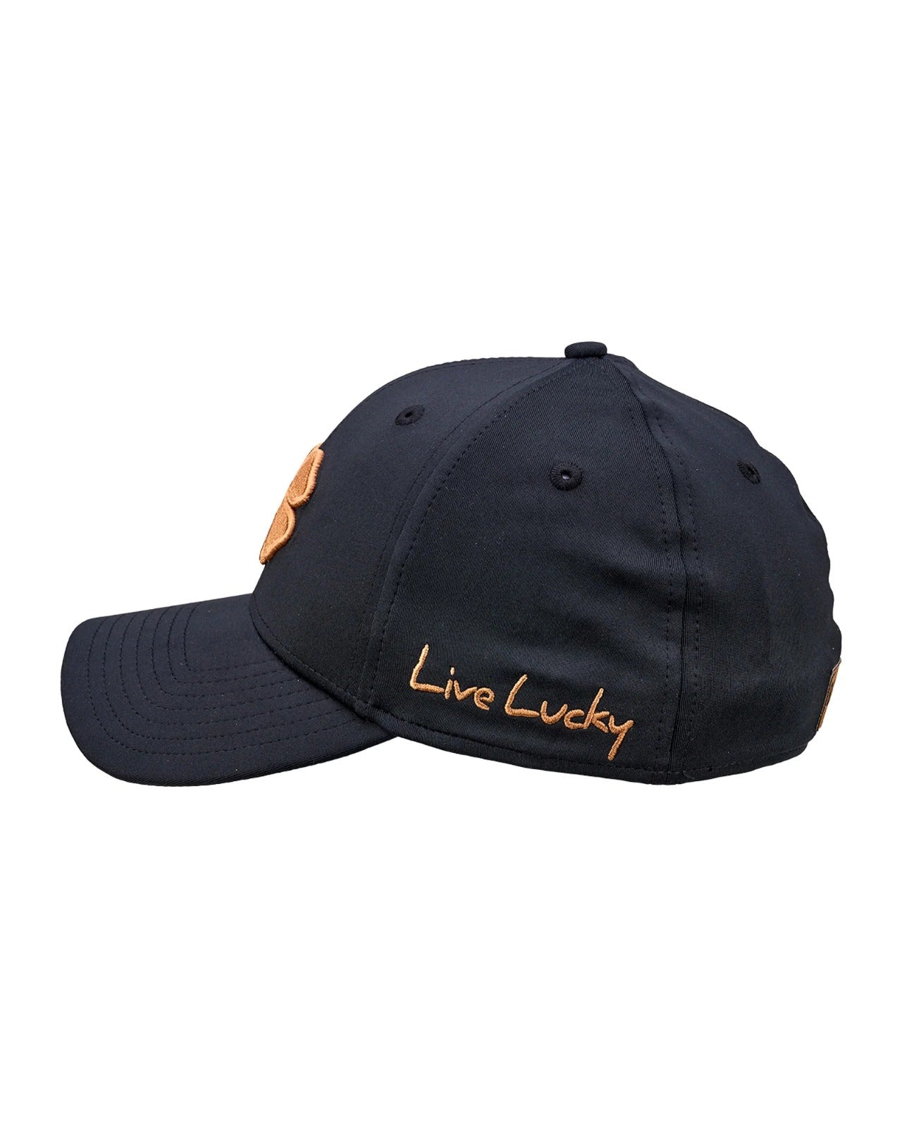 Black • Clover Cap  כובע בלאק קלובר שחור זהב