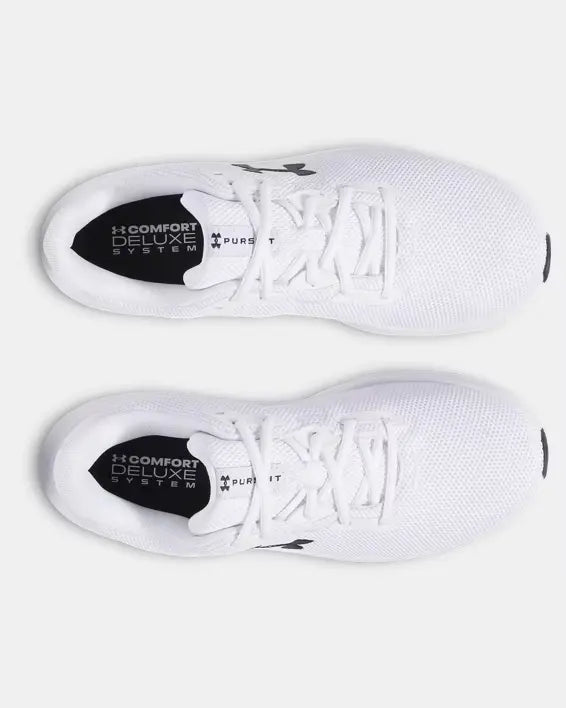 Under Armour Pursuit 4 נעלי ריצה אנדר ארמור בצבע לבן - www.bbrands.co.il Under Armour Pursuit 4 נעלי ריצה אנדר ארמור בצבע לבן