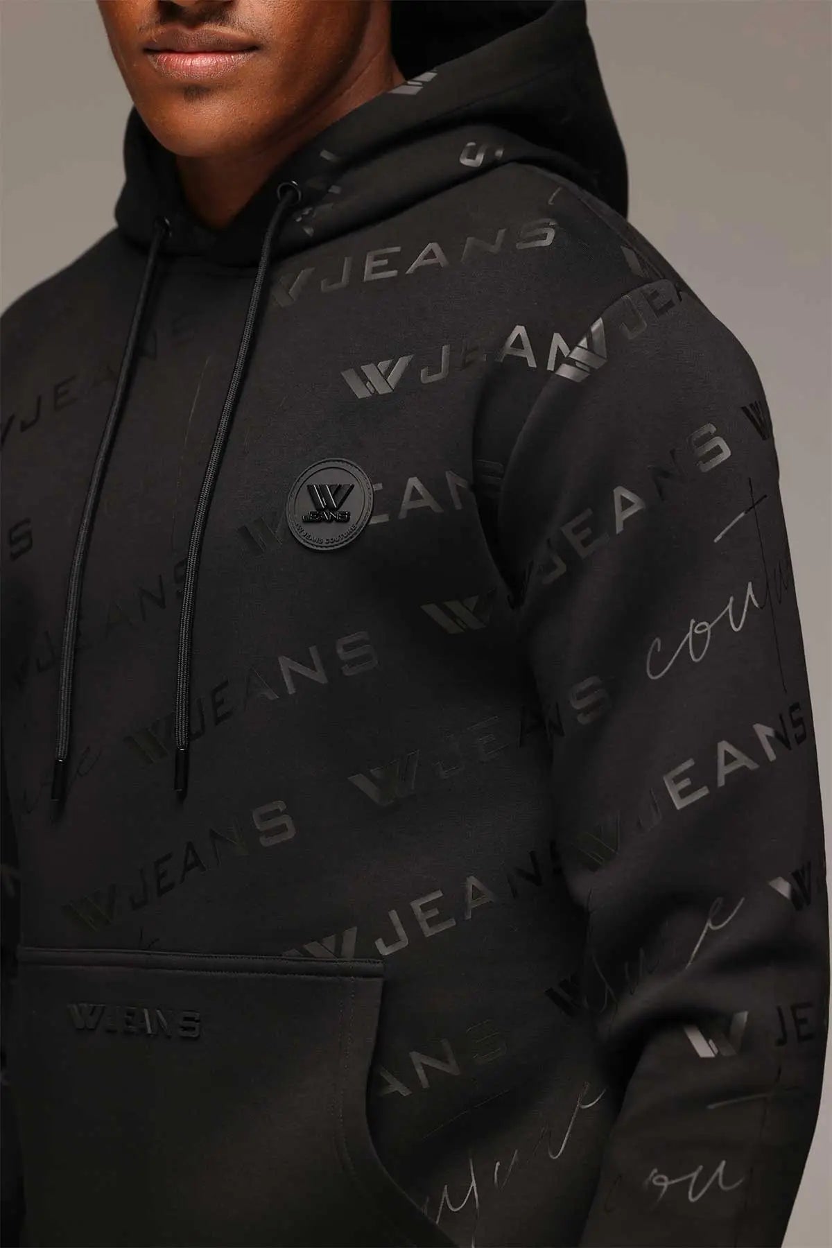 Wjeans tracksuit for man חליפה דבליו ג'ינס חליפה סט שלם בצבע שחור לגבר - www.bbrands.co.il Wjeans tracksuit for man חליפה דבליו ג'ינס חליפה סט שלם בצבע שחור לגבר