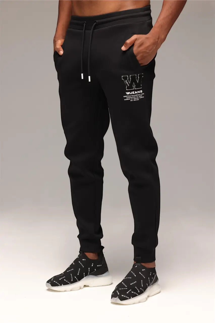 Wjeans tracksuit for man Limited Edition חליפה אופנה דבליו ג'ינס בצבע שחור לגבר - www.bbrands.co.il Wjeans tracksuit for man Limited Edition חליפה אופנה דבליו ג'ינס בצבע שחור לגבר